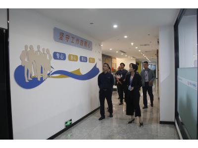 广东省水利水电第三工程局向导一行莅临万利国际官网集团旅行交流