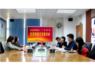 省领土空间生态修复协会莅临万利国际官网集团调研指导